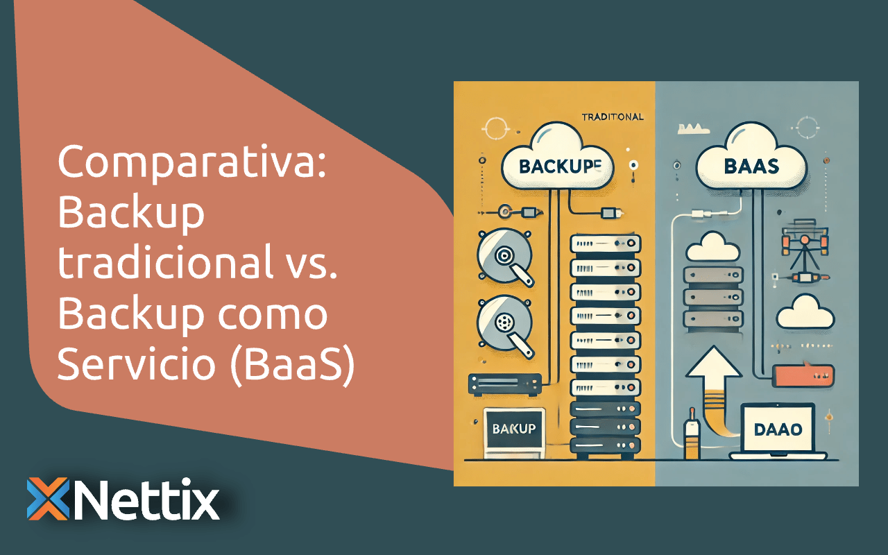 Comparativa: Backup tradicional vs. Backup como Servicio (BaaS)